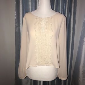 Blush Lace Astr Blouse